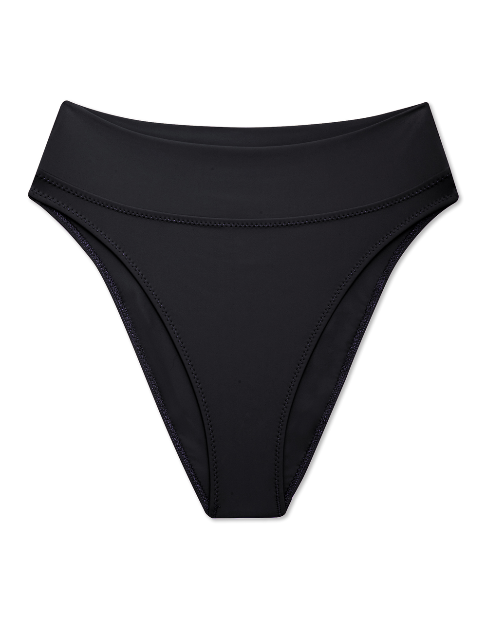 High Kick Brief in Noir