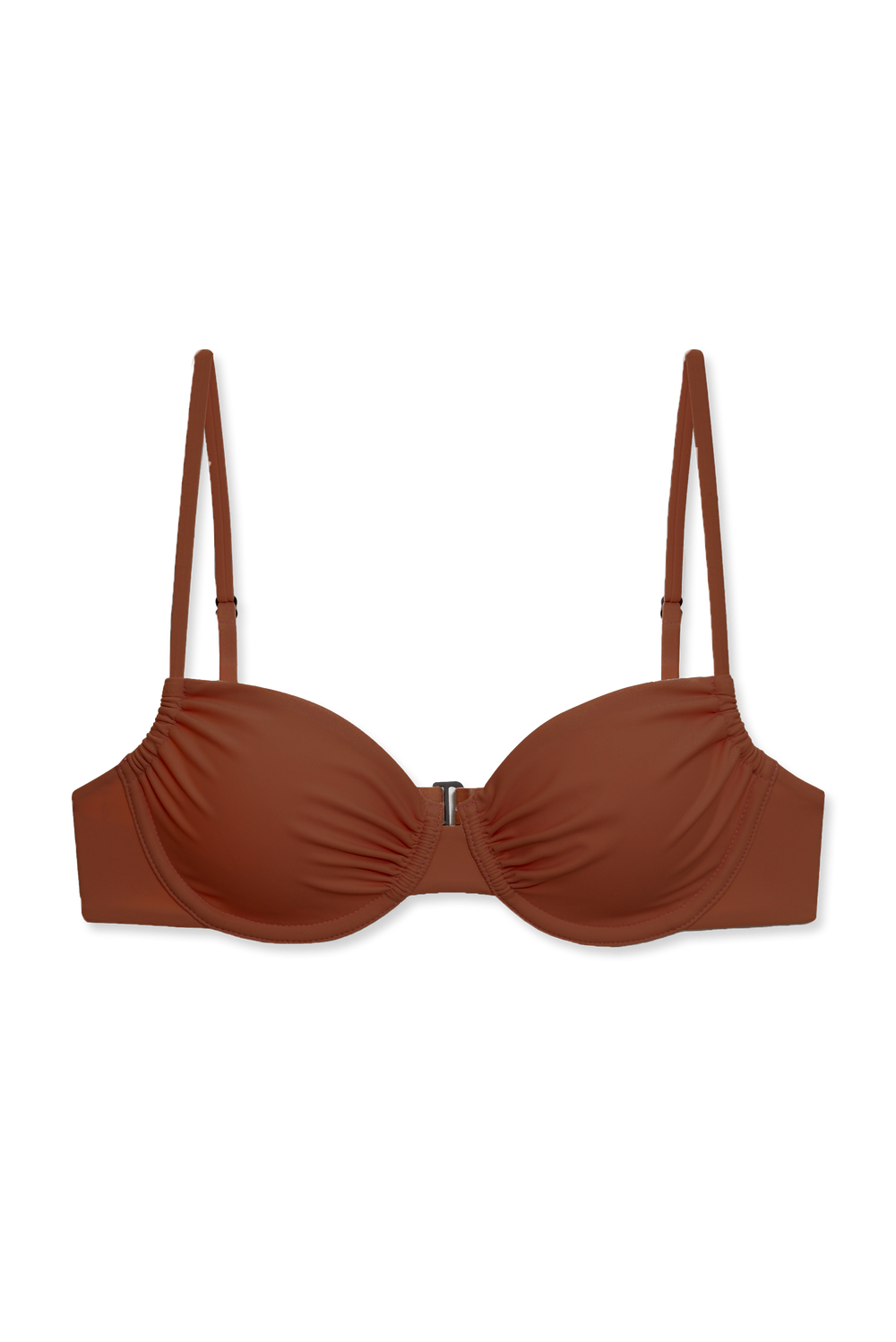 Cleo Wire Bra in Terracotta