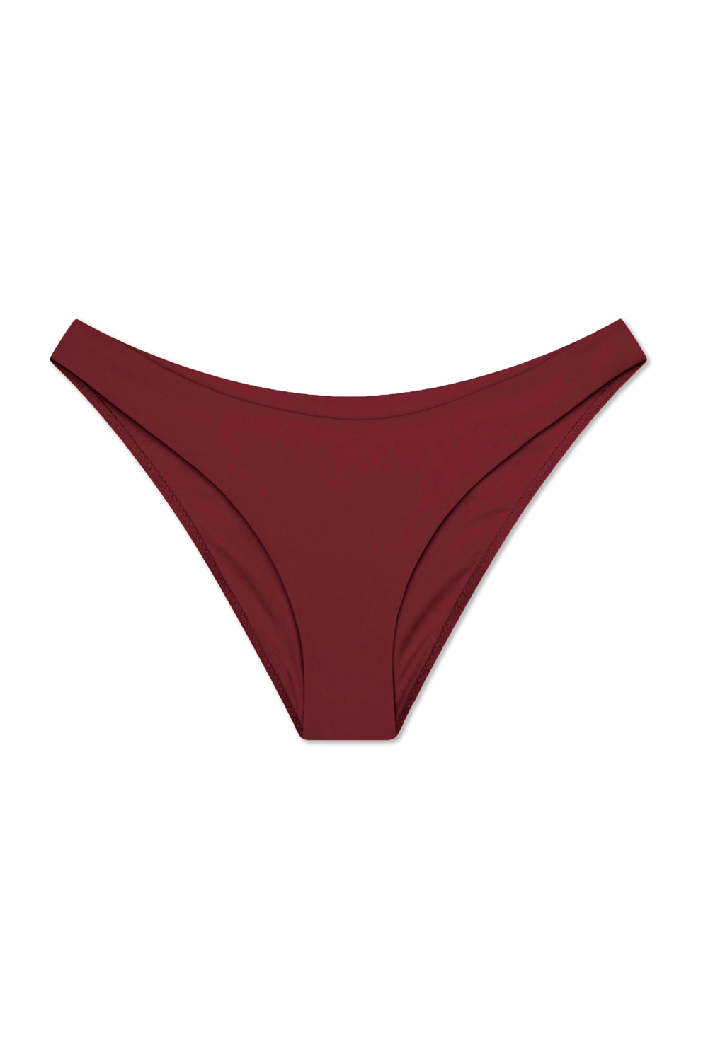 Curve Brief in Garnet