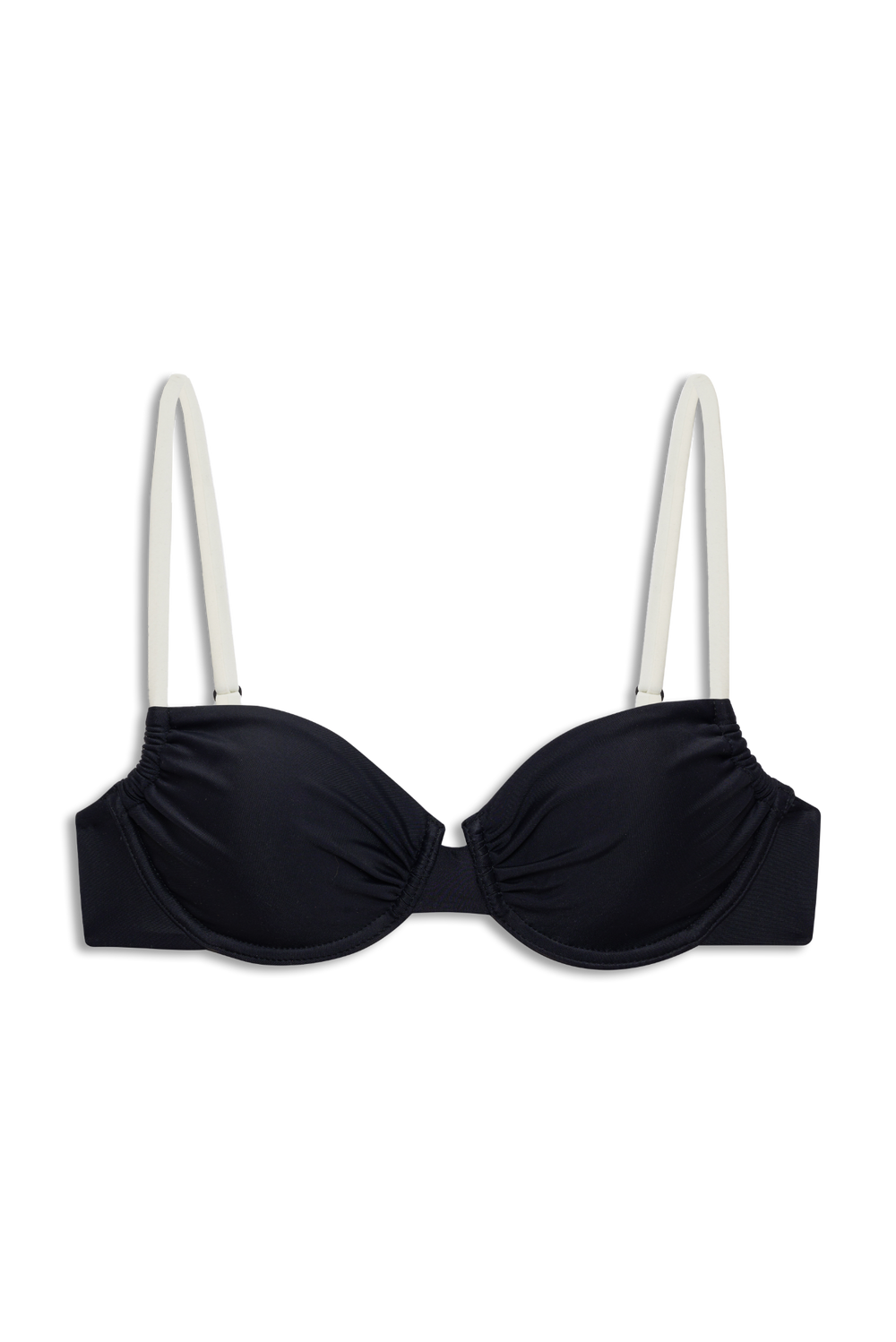 Cleo Wire Bra in Noir and Crema