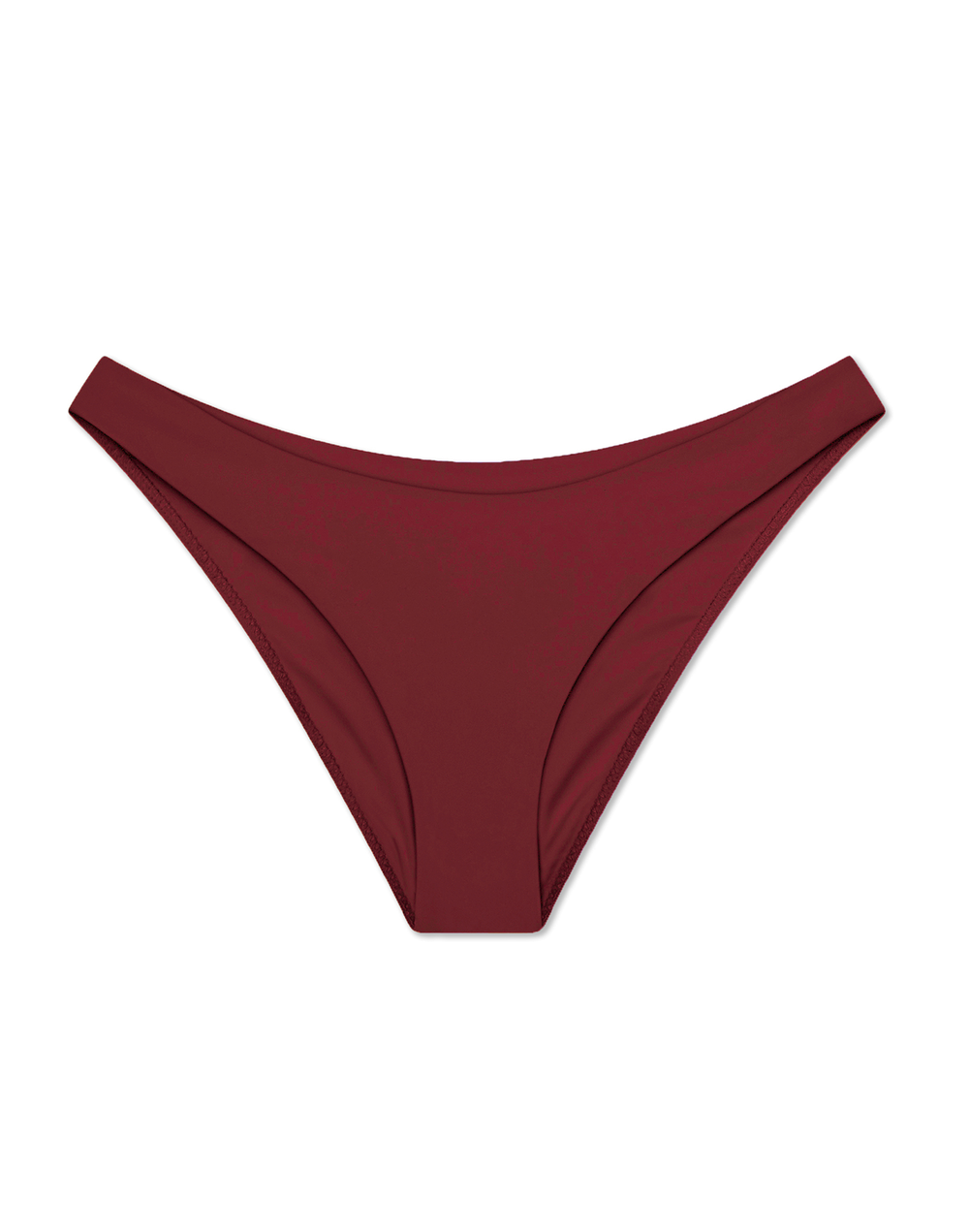 Curve Brief in Garnet