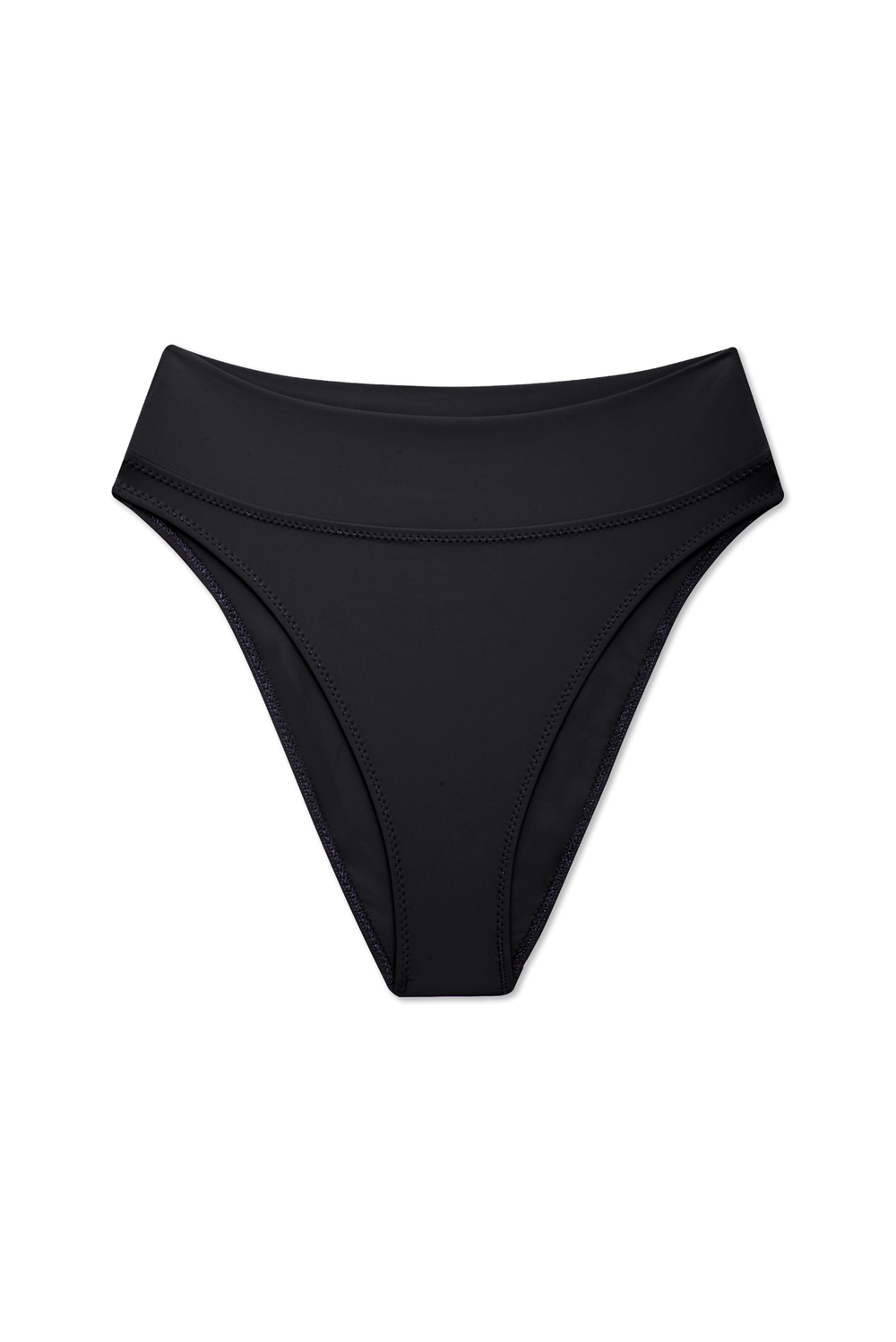 High Kick Brief in Noir