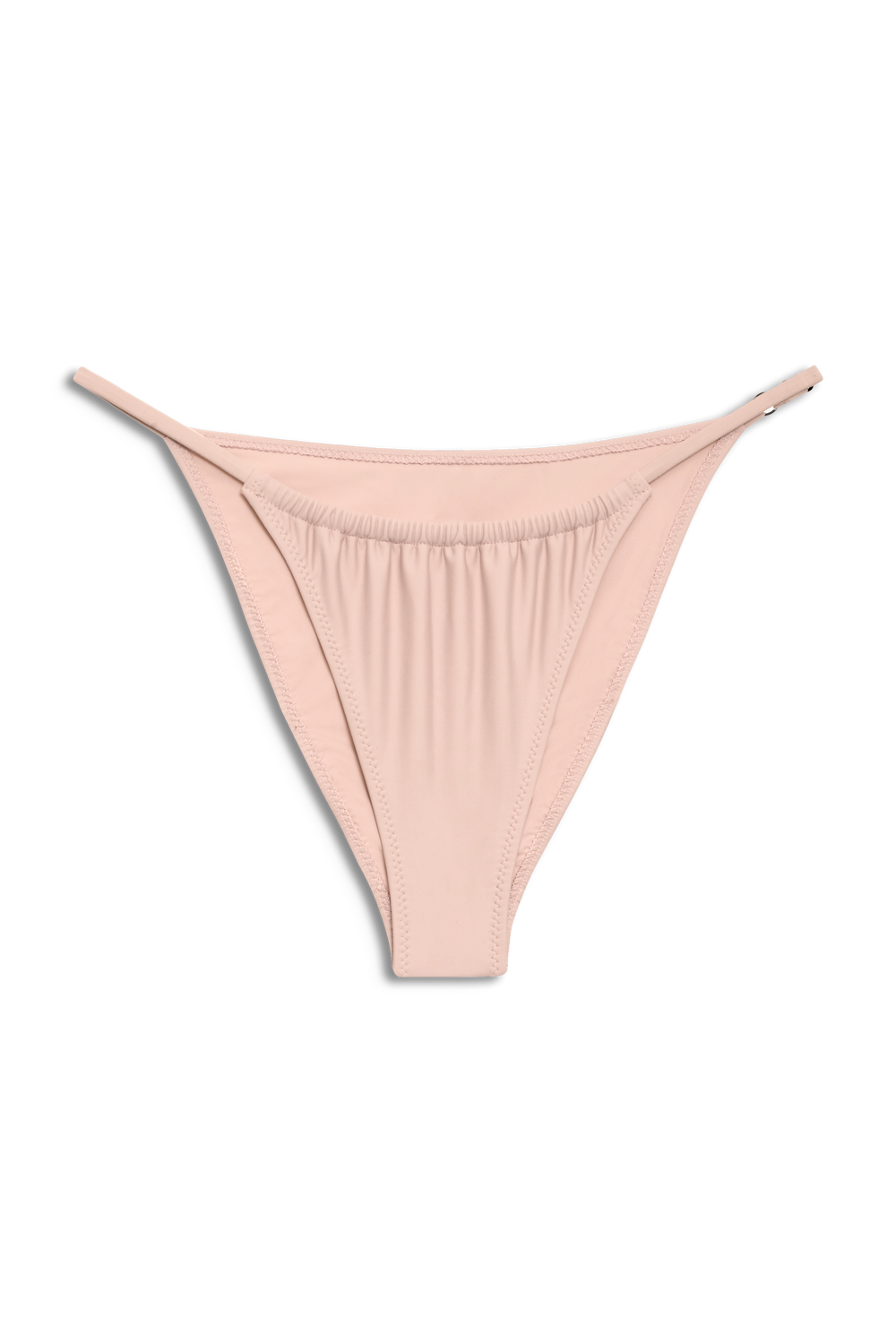 Ruched Slim Brief in Blush