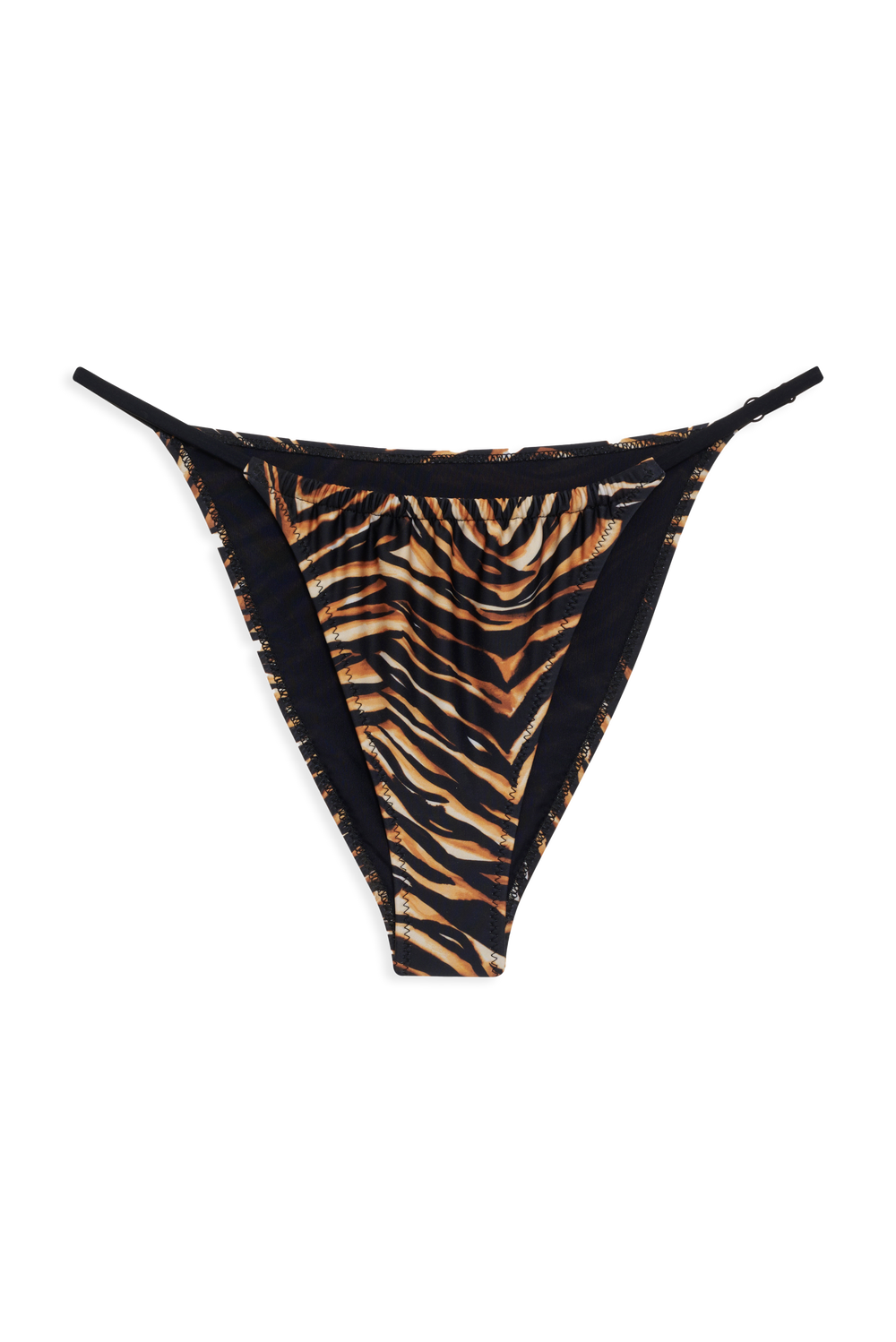 Ruched Slim Brief in Tigre