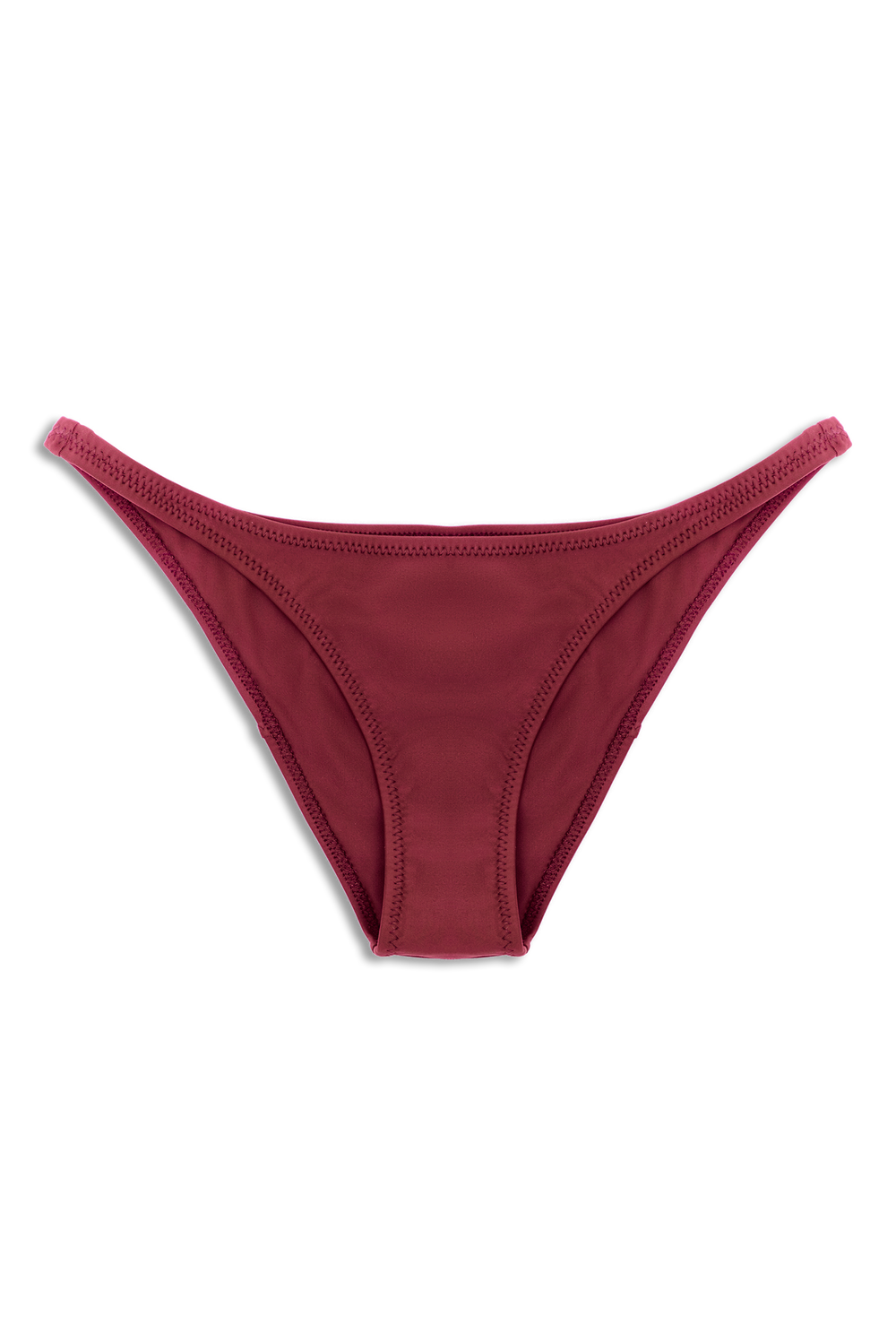 Skinny Brief in Garnet