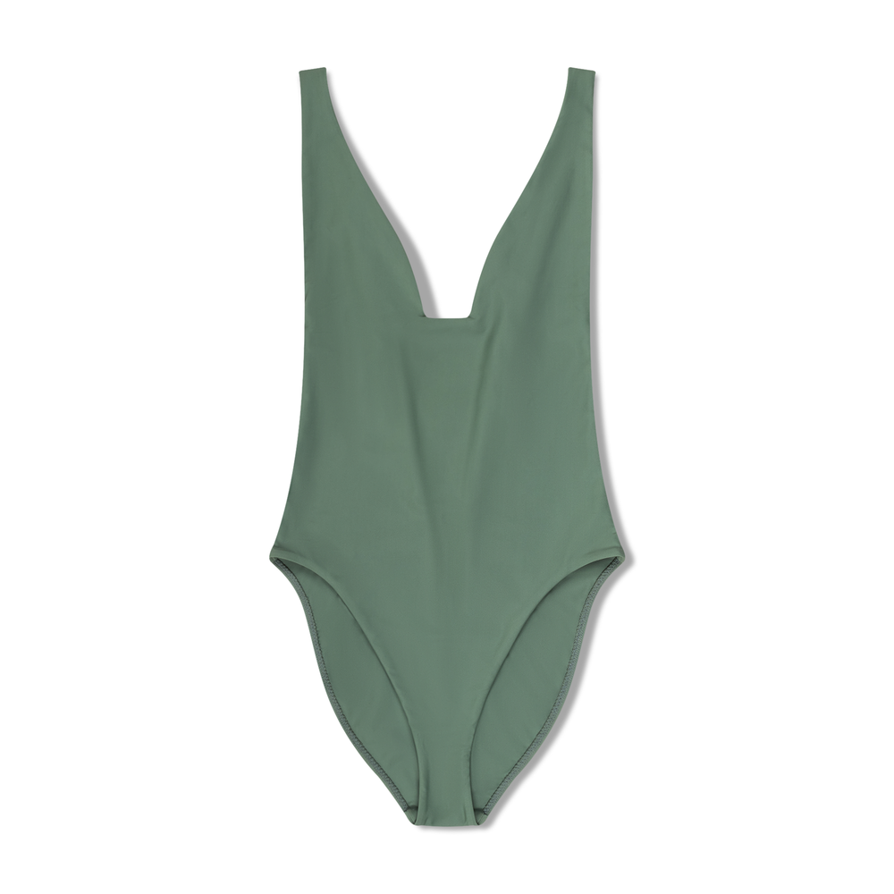 Roe Maillot in Sage