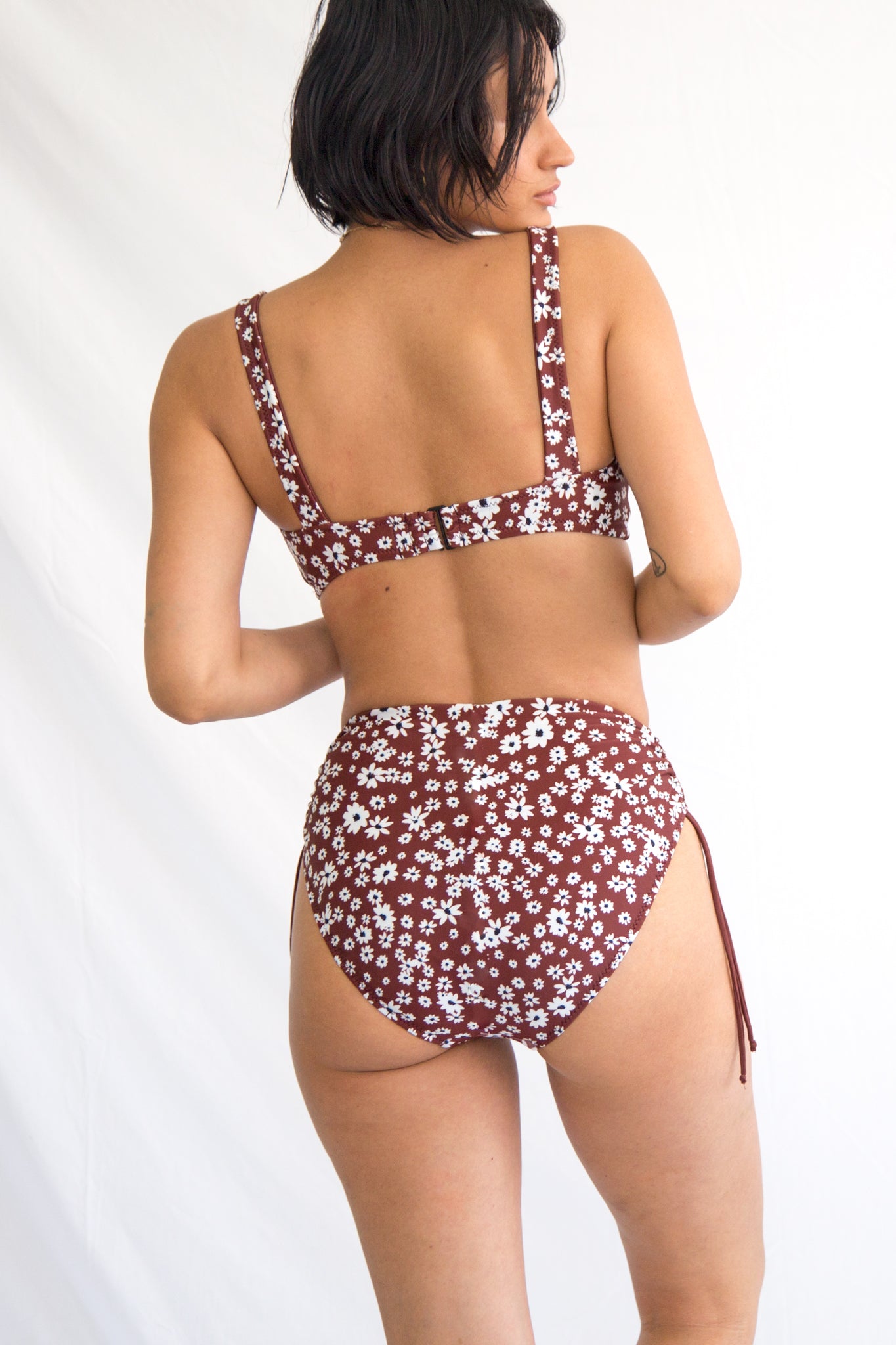 
                  
                    Rouched Bottom in Sienna Daisy
                  
                
