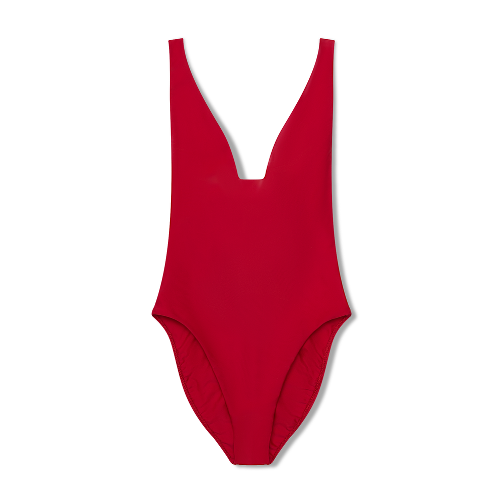 Roe Maillot in Rouge