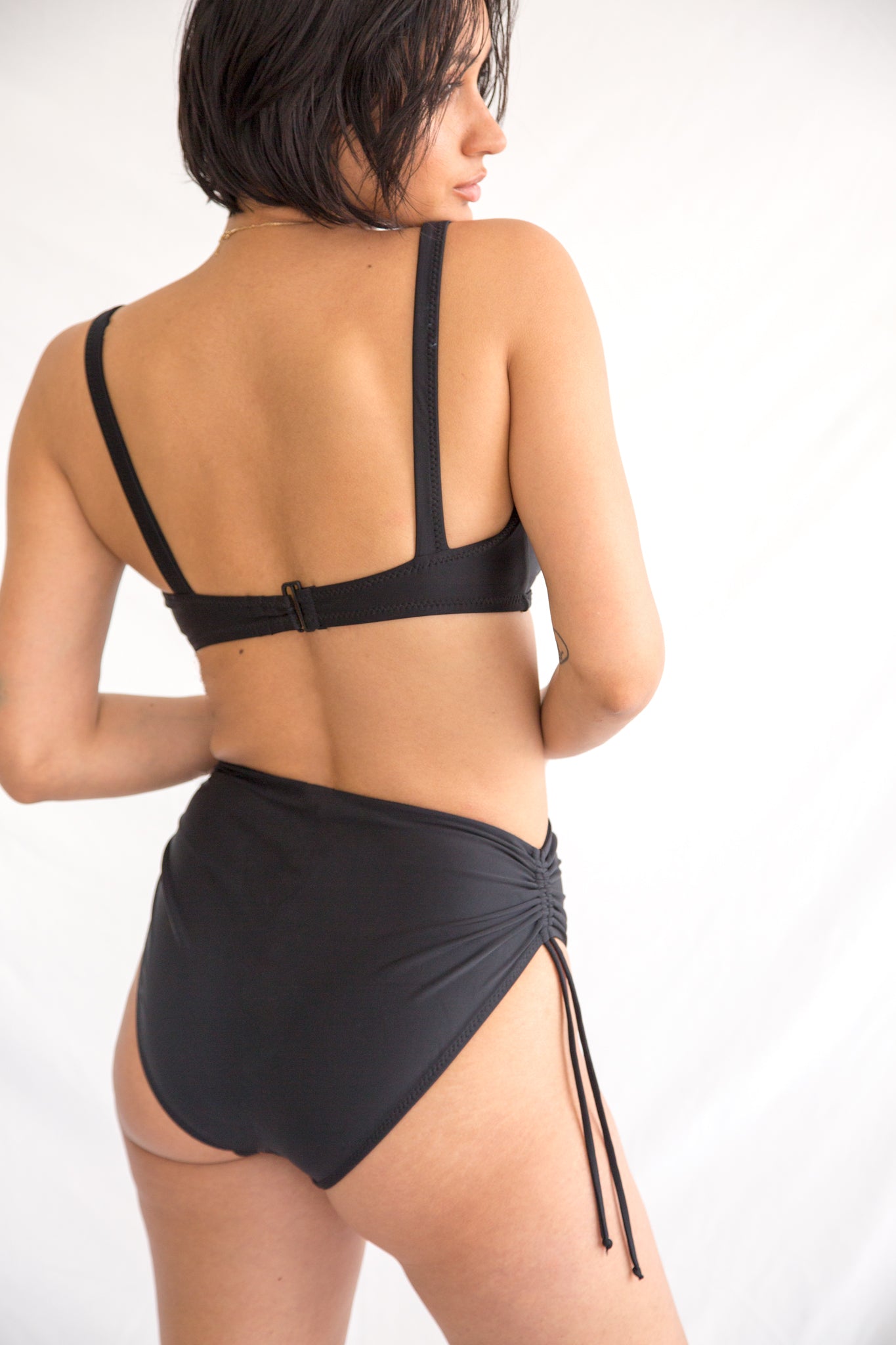
                  
                    Rouched Bottom in Noir
                  
                